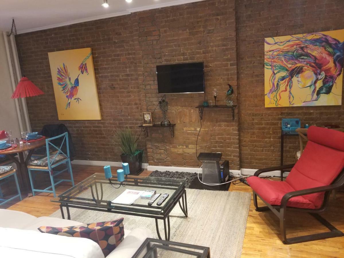Fully Furnished Entire Floor Apartment In Historic Harlem New York Exterior foto